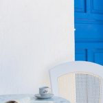 Blue and white, the greek colors