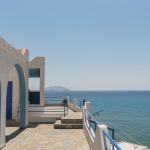 The balcony view to the Aegean