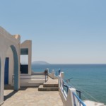 The balcony view to the Aegean