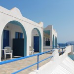 Outside view of all the rooms